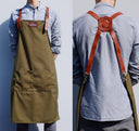 Bradleys Heritage Utility forklæde, lærred, khaki