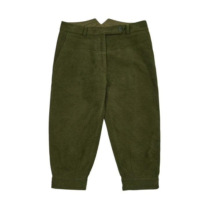 Franken & Cie moleskin breeks, dame, oliven