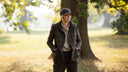 Musselburgh Ladies Tweed Field Coat jakke, brun m. bordeux tern