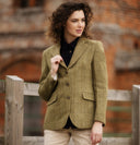 Mayland ladies hacking jacket, derby tweed, lys salvie