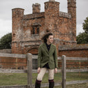 Mayland ladies hacking jacket, derby tweed, mørk grøn