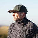 Stallington oilskin baseball cap, olivengrøn
