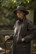 Ladies Windsor Rose Wax Hat, oliven