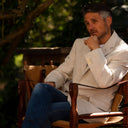 Helmsley Mens Jacket Linen, natur hør linned