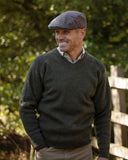 Melrose Hunting Pullover, uldblanding, oliven
