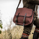 CROOTS Rosedale Game Bag, kanvas, fox tan/ræverød
