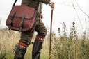 CROOTS Rosedale Game Bag, kanvas, fox tan/ræverød