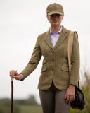 Mayland ladies hacking jacket, derby tweed, lys salvie