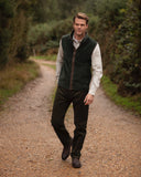 Stenton Grøn Fleece Gilet vest