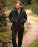 Caledonia Waterproof Wax Jacket, oilskinsjakke deluxe, grøn