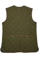 Franken & Cie Mens skydevest, oilskin, oliven