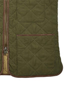 Franken & Cie Mens skydevest, oilskin, oliven