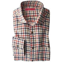 Skjorte Mik flannel ternet, herre, bomuld/uld