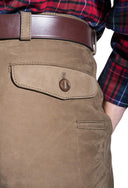 Franken & Cie Breeks knæbukser, læder, brun