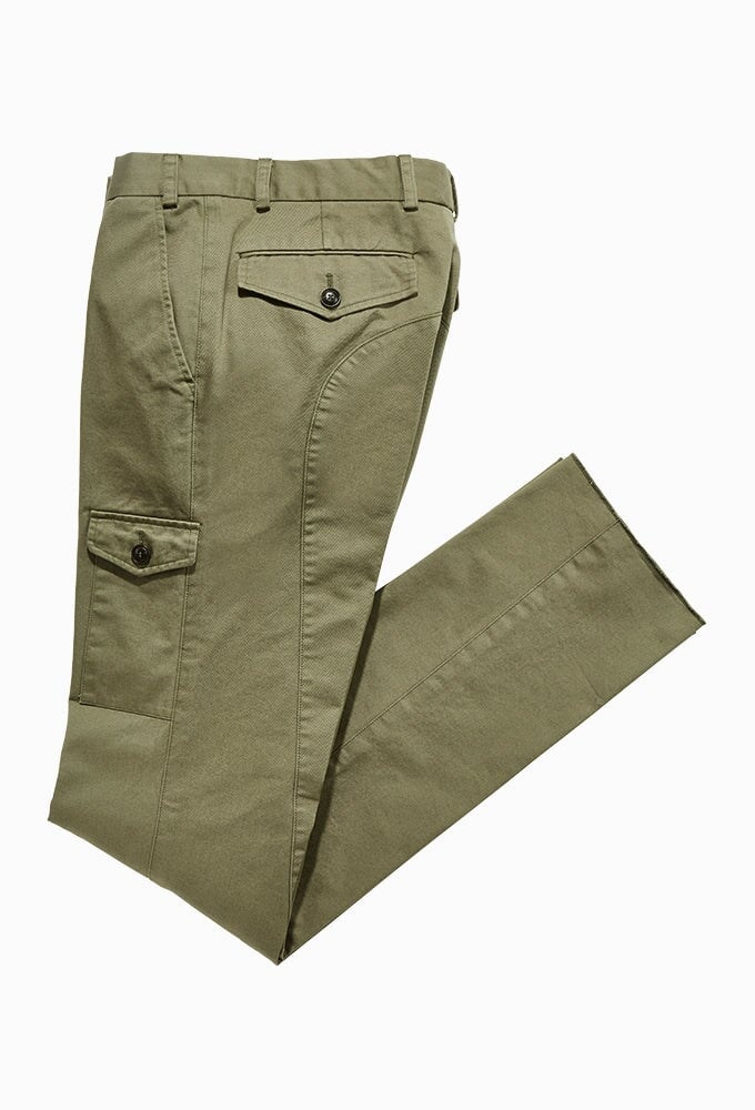 Franken & Cie Safari bukser, twill, herre