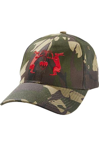 Baseball Cap, wax cotton, camouflage