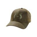 Baseball Cap, wax cotton, grøn