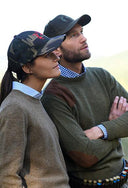 Baseball Cap, wax cotton, grøn
