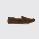 Ventry Moccasin Brown Slipper sutsko, ruskind, cigarbrun