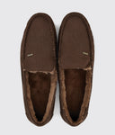 Ventry Moccasin Brown Slipper sutsko, ruskind, cigarbrun