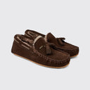 Dubarry Rosslare Ladies Moccasin Brown Slipper sutsko, ruskind, cigarbrun