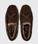 Dubarry Rosslare Ladies Moccasin Brown Slipper sutsko, ruskind, cigarbrun