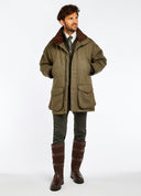 Ballinturbet Mens Tweed Shooting Coat GORE-TEX, Cedar