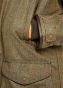 Ballinturbet Mens Tweed Shooting Coat GORE-TEX, Cedar