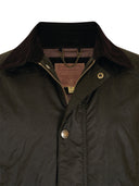 Brunswick Mens Long Oilskin Jacket, mørkegrøn/verdigris med Primaloft vattering