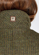 Ballynahinch Ladies Tweed Shooting Coat GORE-TEX, Heath