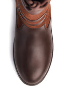 Galway læderstøvle, Walnut brun