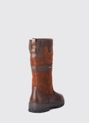 Kildare mellemlang læderstøvle, Walnut brun