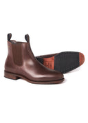 Kerry mens chelsea støvle læder, Mahogany