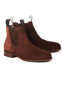 Kerry mens chelsea støvle ruskind, Cigar