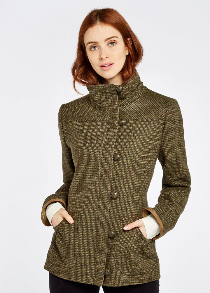 Bracken Tweed Utility Jacket, Heath