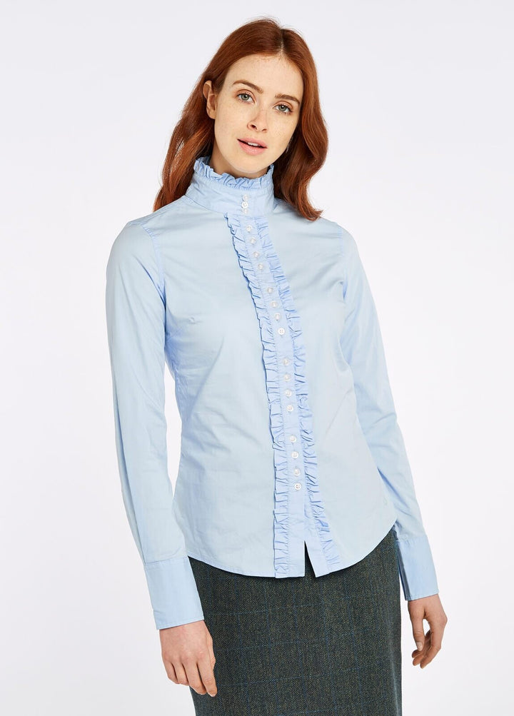 Chamomile ladies shirt, skjorte, blå