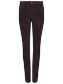 Honeysuckle, plum, ladies bukser, babyfløjl m. stretch
