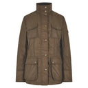 Munsboro Ladies Waxed Jacket PRIMALOFT, ginger