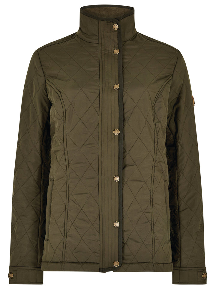 Dubarry Camlodge Ladies Quilted Jacket, olivengrøn