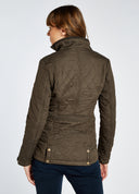 Dubarry Camlodge Ladies Quilted Jacket, olivengrøn str. 36