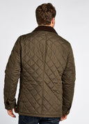 Mountusher quiltet herrrejakke, Primaloft foring, oliven