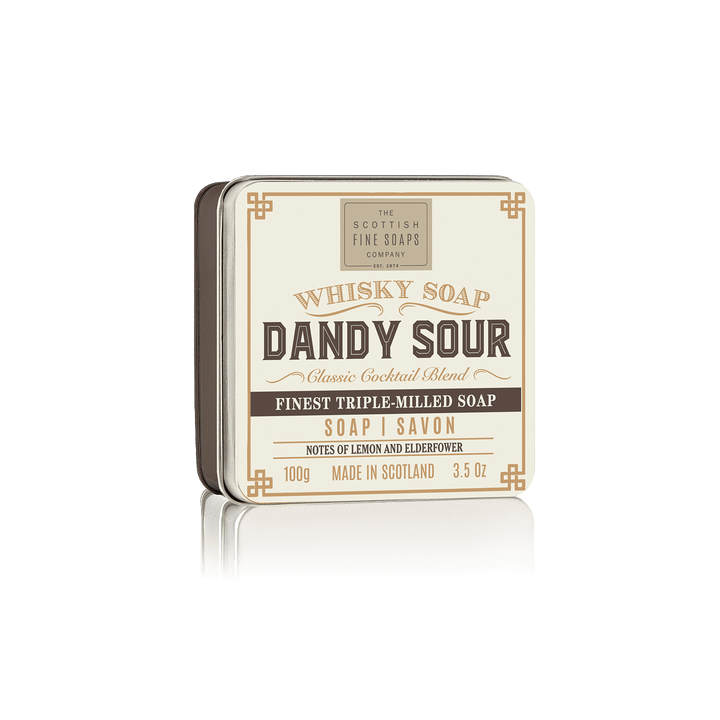 Whisky sæbe Dandy Sour - i tindåse