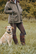 Ballynahinch Ladies Tweed Shooting Coat GORE-TEX, Heath