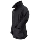 Hawthorn sort oilskinsjakke, modern fit