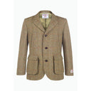 Callum Utility Jacket Harris Tweed, mustard herringbone