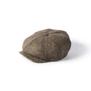 Carloway brun Harris Tweed bakerboy hat
