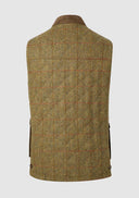 Chuck Gilet vest, Harris Tweed, mustard
