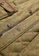 Chuck Gilet vest, Harris Tweed, mustard