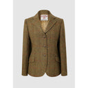 Claire Hacking Jacket Harris Tweed, mustard