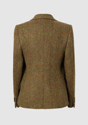 Claire Hacking Jacket Harris Tweed, mustard